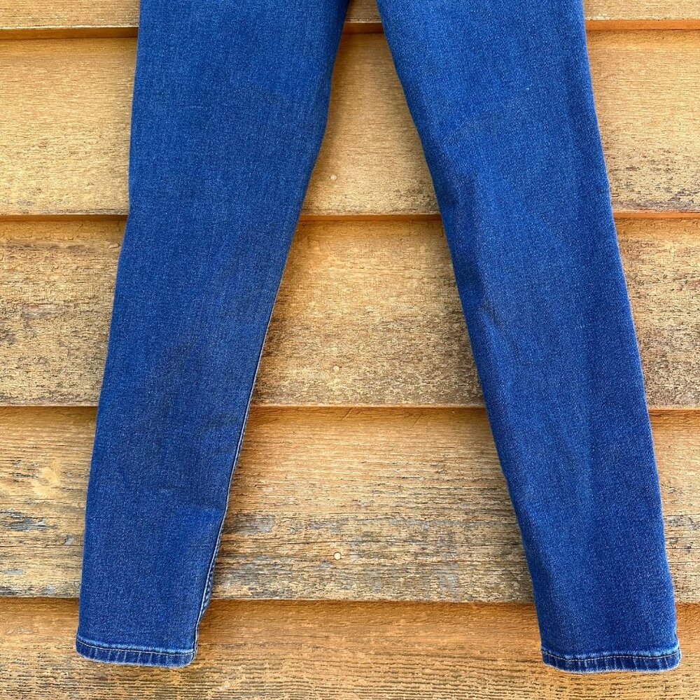 Calvin Klein Jeans High Rise Skinny Blue Jeans Size 4 - Picture 10 of 13